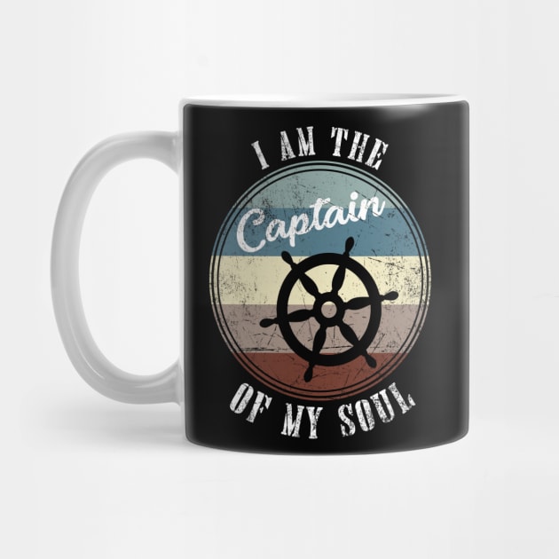 Vintage I Am The Captain Of My Soul by jpmariano